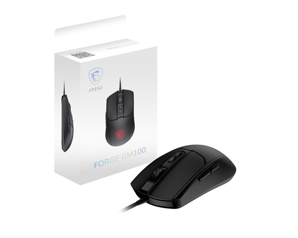 MSI GG FORGE GM100 6400dpi Gaming Mouse