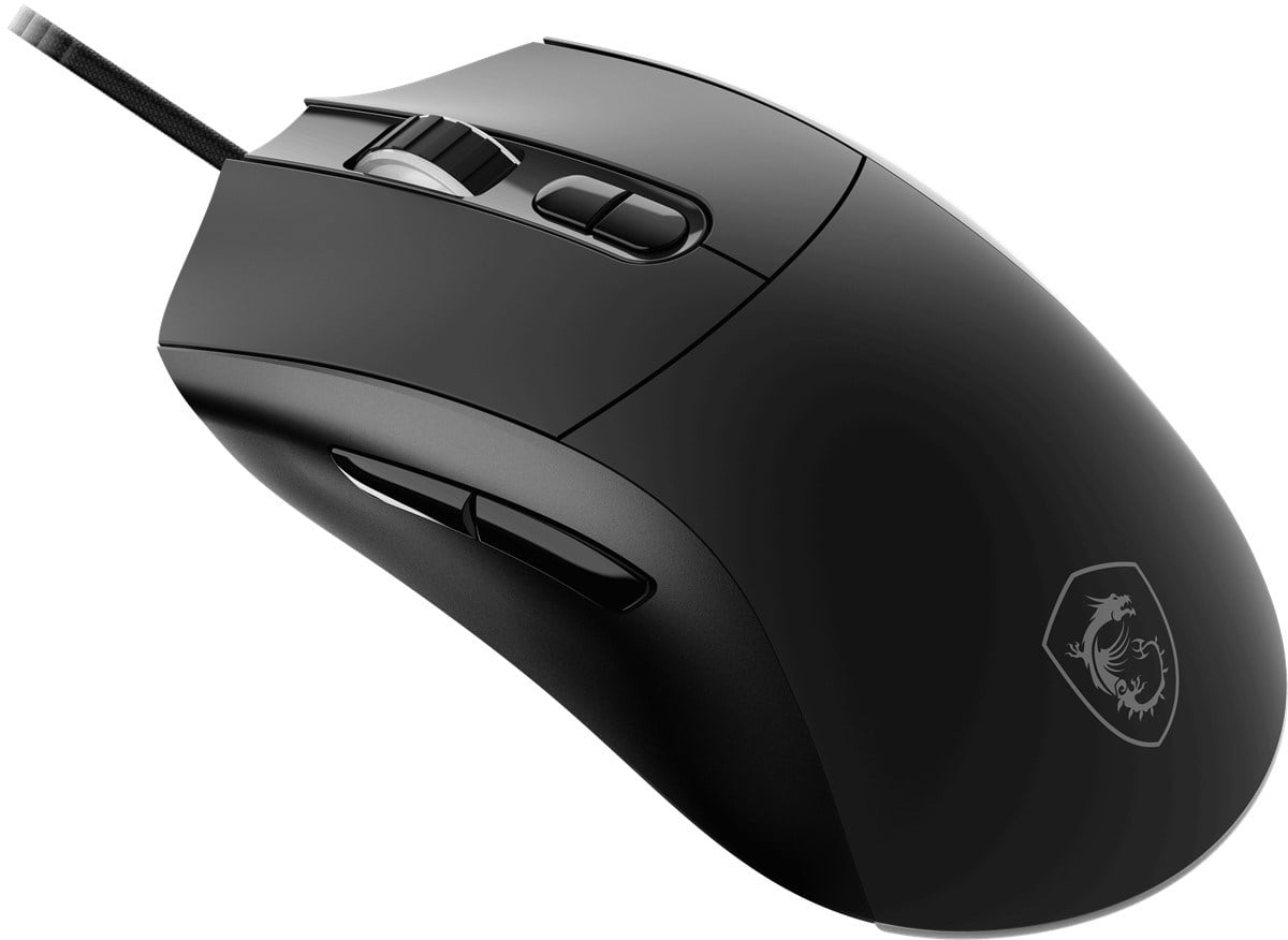 MSI GG Forge GM320 RGB 12800 DPI Kablolu Siyah Oyuncu Mouse