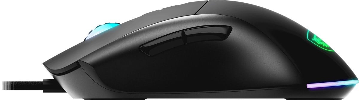 MSI GG Forge GM320 RGB 12800 DPI Kablolu Siyah Oyuncu Mouse