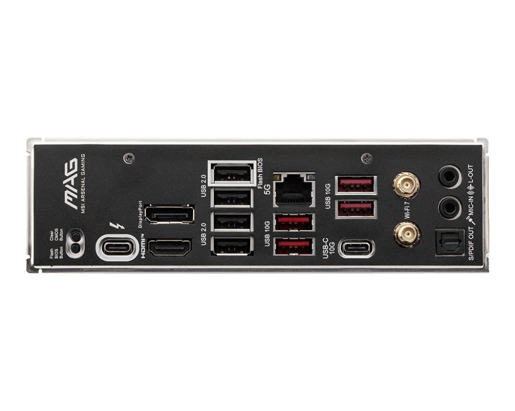 MSI MAG B860 TOMAHAWK WIFI7 DDR5 HDMI-DP TYPEC PCIE 5.0 1851p ATX