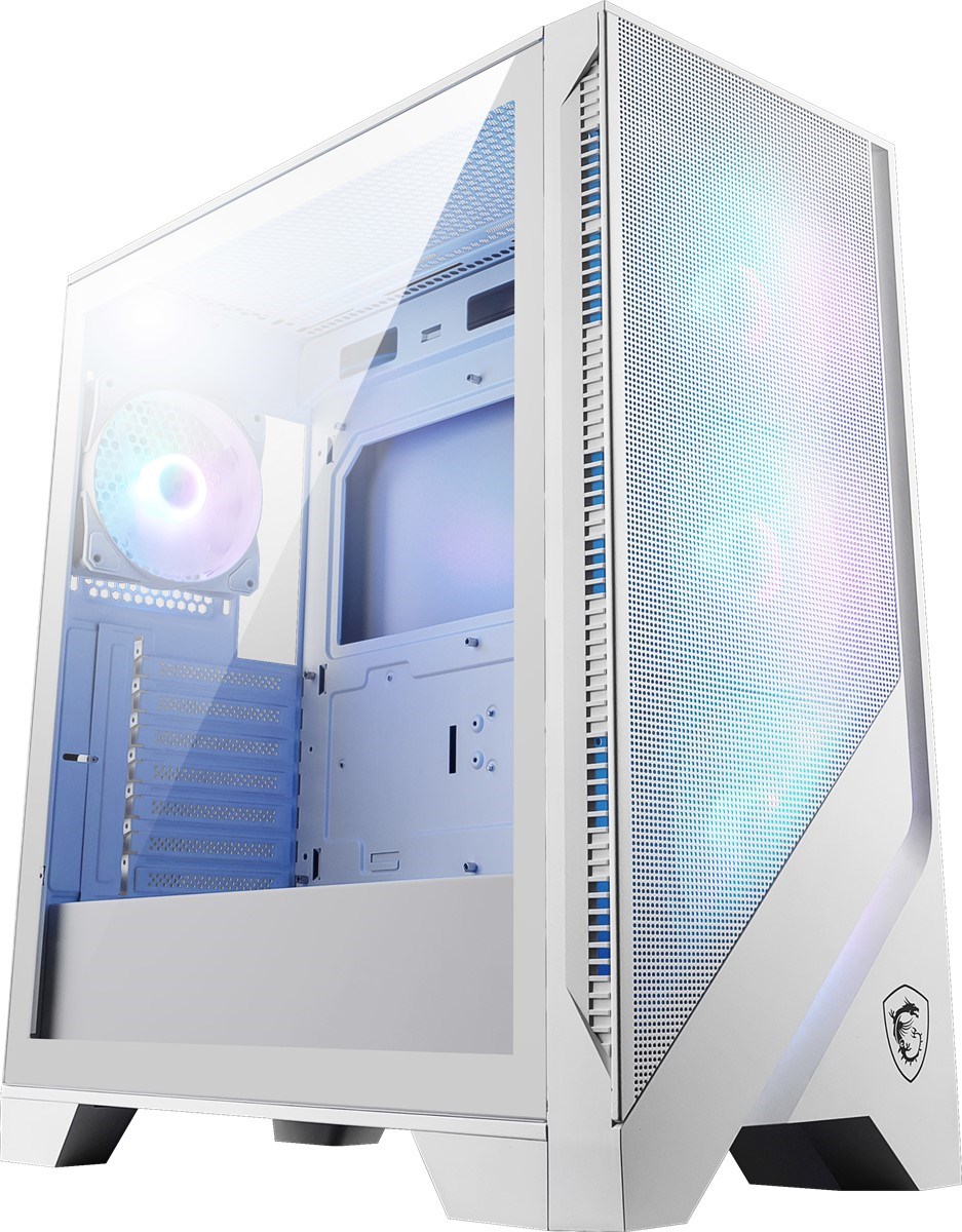 MSI MAG FORGE 320R AIRFLOW WHITE Gaming Nid-Tower PC Kasası Beyaz