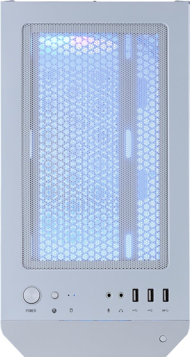 MSI MAG FORGE M100R WHITE Gaming Micro-Tower PC Kasası Beyaz