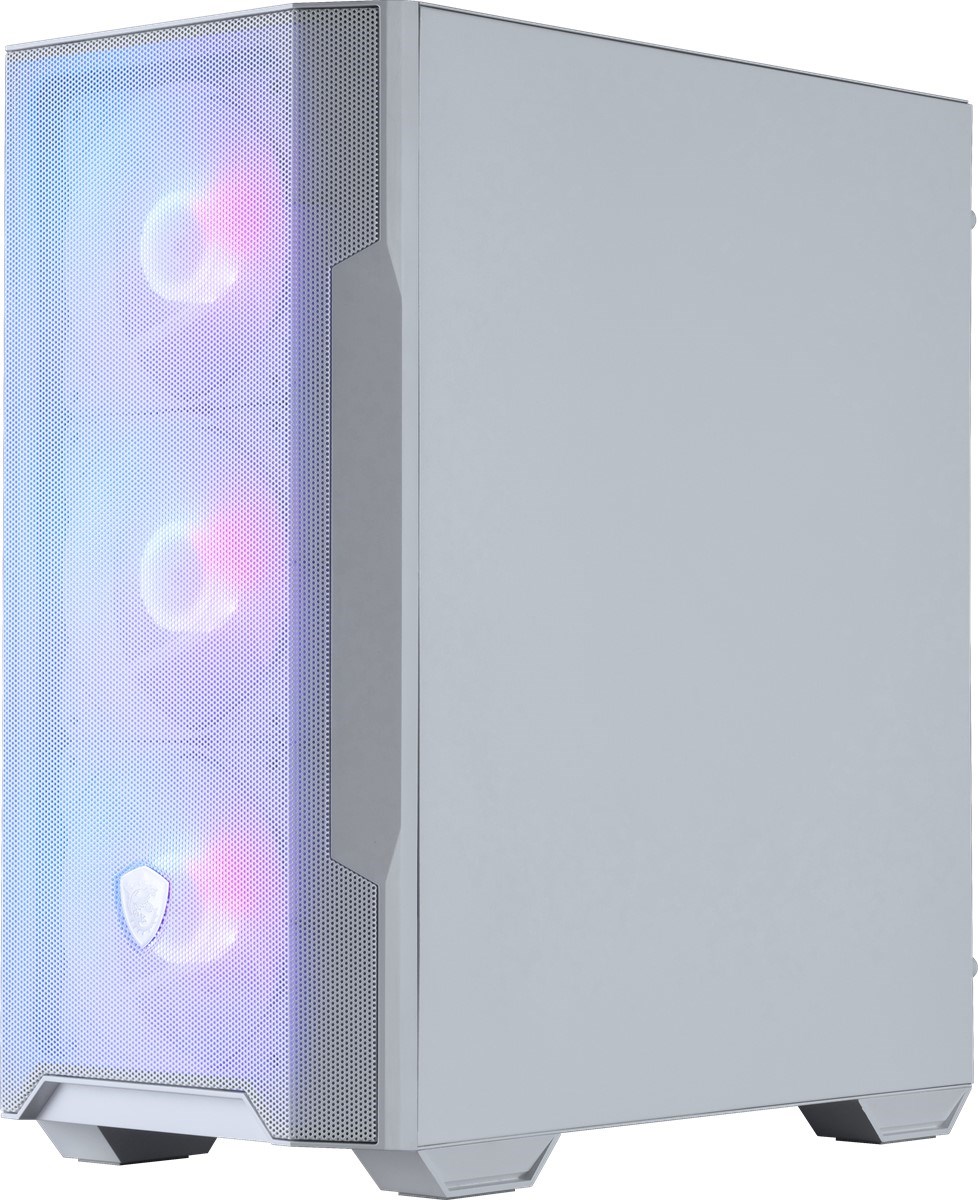MSI MAG FORGE M100R WHITE Gaming Micro-Tower PC Kasası Beyaz