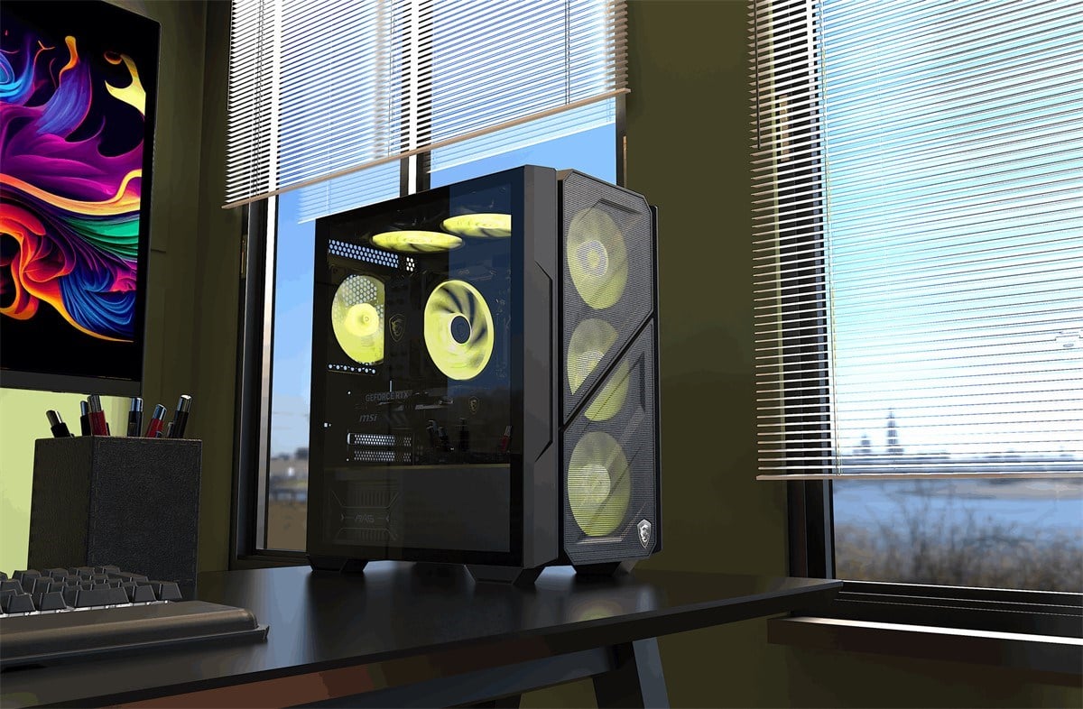 MSI MAG FORGE M110R AIRFLOW Gaming Mid-Tower PC Kasası