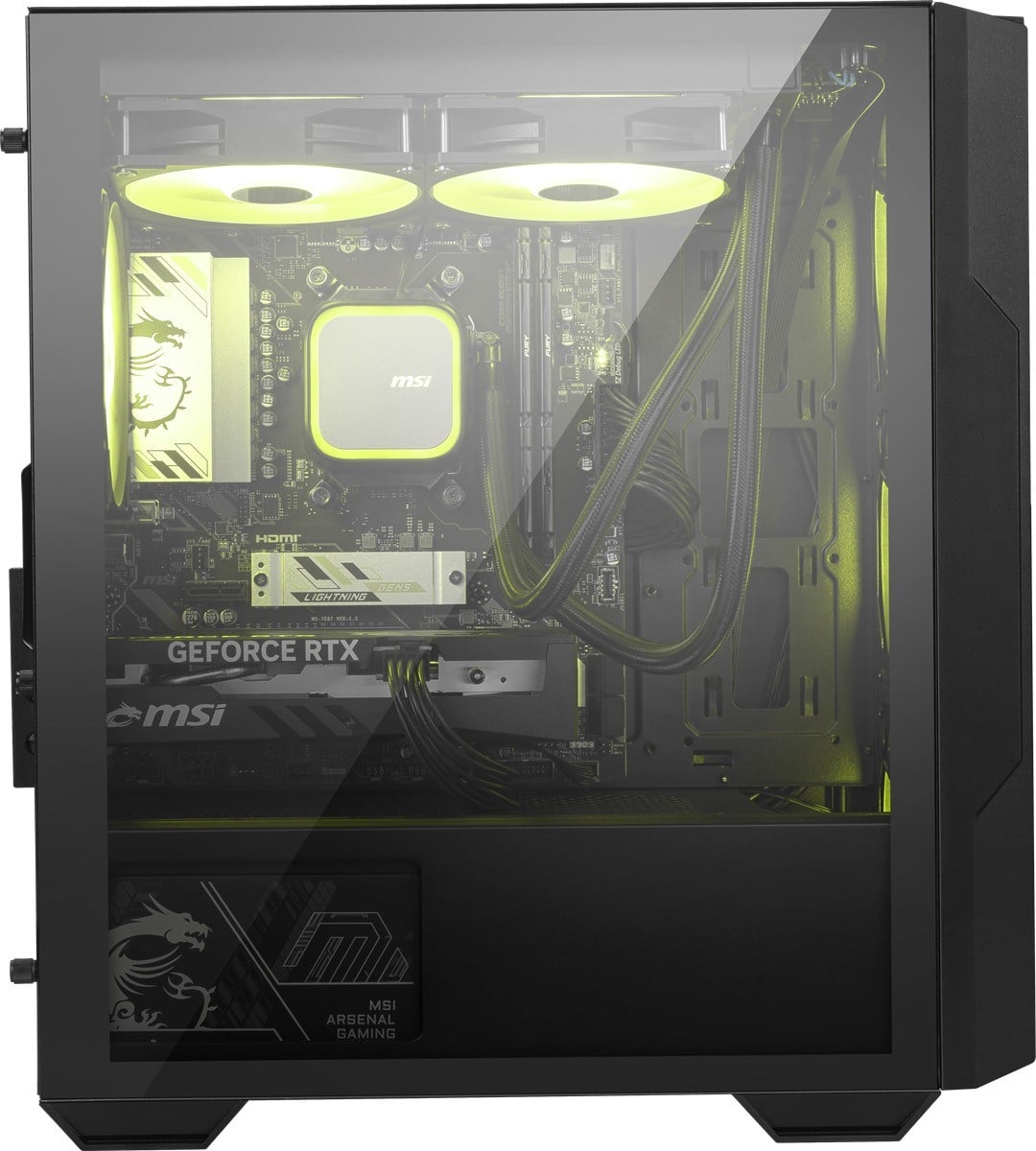 MSI MAG FORGE M110R AIRFLOW Gaming Mid-Tower PC Kasası