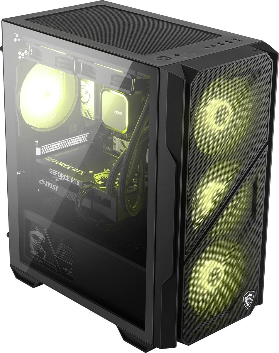 MSI MAG FORGE M110R AIRFLOW Gaming Mid-Tower PC Kasası