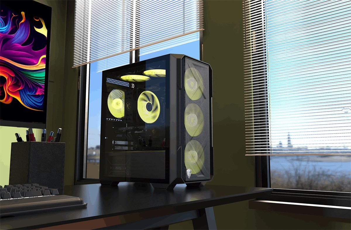 MSI MAG FORGE M120R AIRFLOW Gaming Mid-Tower PC Kasası