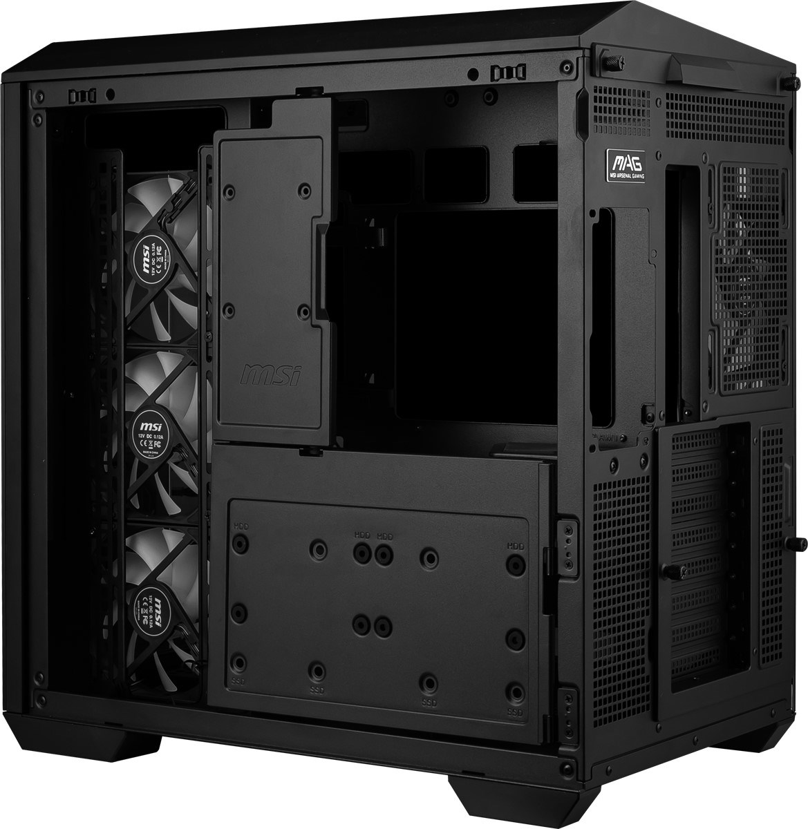 MSI MAG PANO 100R PZ Gaming Mid-Tower PC Kasası