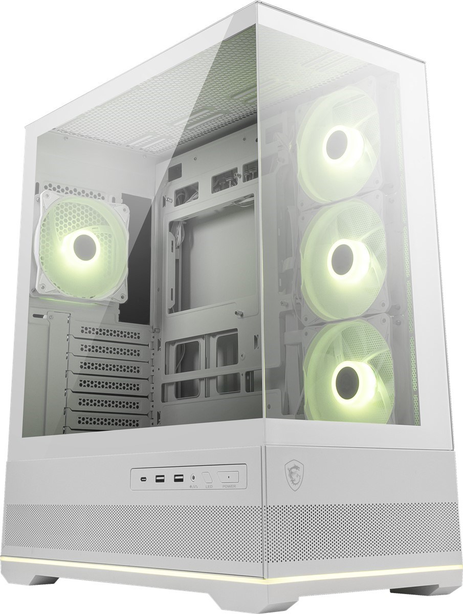 MSI MAG PANO 110R PZ WHITE Gaming Mid-Tower PC Kasası Beyaz