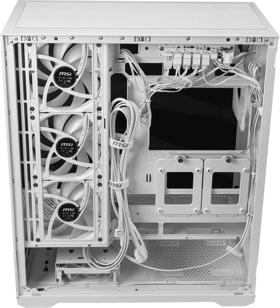 MSI MAG PANO 110R PZ WHITE Gaming Mid-Tower PC Kasası Beyaz