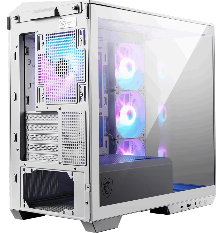 MSI MAG PANO M100R PZ WHITE Gaming Mid-Tower PC Kasası Beyaz