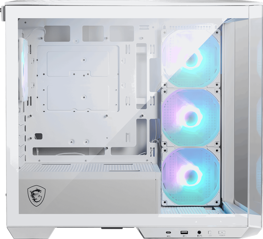 MSI MAG PANO M100R PZ WHITE Gaming Mid-Tower PC Kasası Beyaz