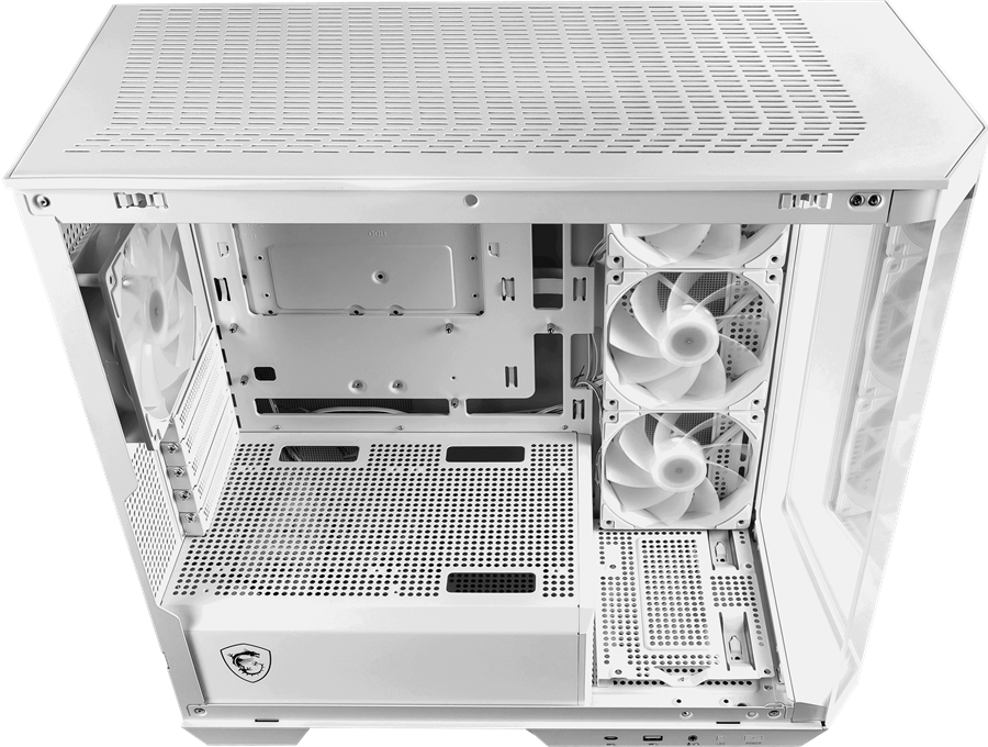 MSI MAG PANO M100R PZ WHITE Gaming Mid-Tower PC Kasası Beyaz