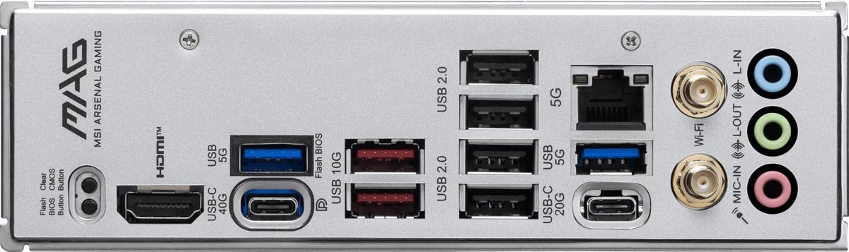 MSI MAG X870E GAMING MAX WIFI7 DDR5 HDMI-DP PCIE 5.0 AM5 ATX