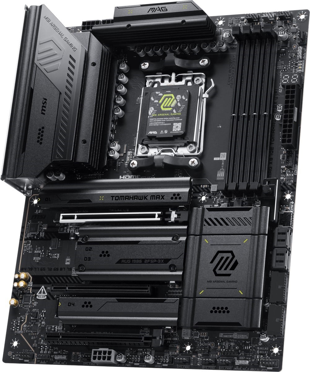 MSI MAG X870E TOMAHAWK MAX WIFI7 DDR5 HDMI-DP TYPEC PCIE 5.0 AM5 ATX