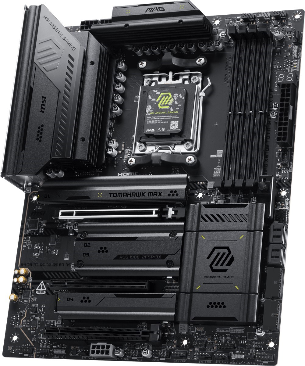 MSI MAG X870E TOMAHAWK MAX WIFI7 DDR5 HDMI-DP TYPEC PCIE 5.0 AM5 ATX