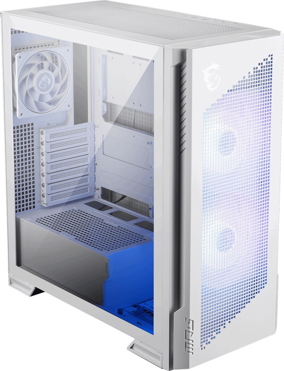 MSI MPG VELOX 300R AIRFLOW PZ WHITE Gaming Mid-Tower PC Kasası Beyaz