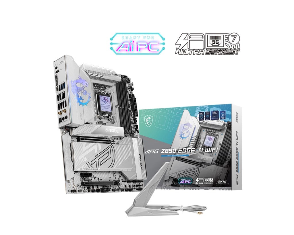 MSI MPG Z890 EDGE TI WIFI7 DDR5 HDMI-DP TYPEC PCIE 5.0 1851p ATX