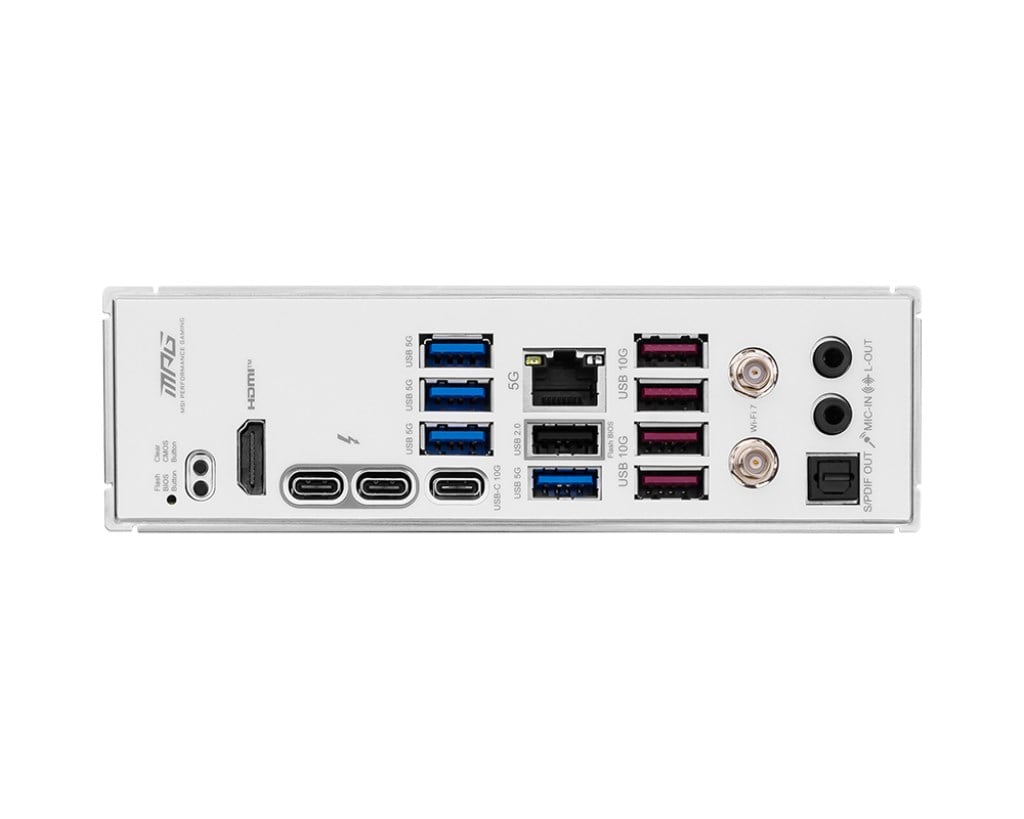 MSI MPG Z890 EDGE TI WIFI7 DDR5 HDMI-DP TYPEC PCIE 5.0 1851p ATX