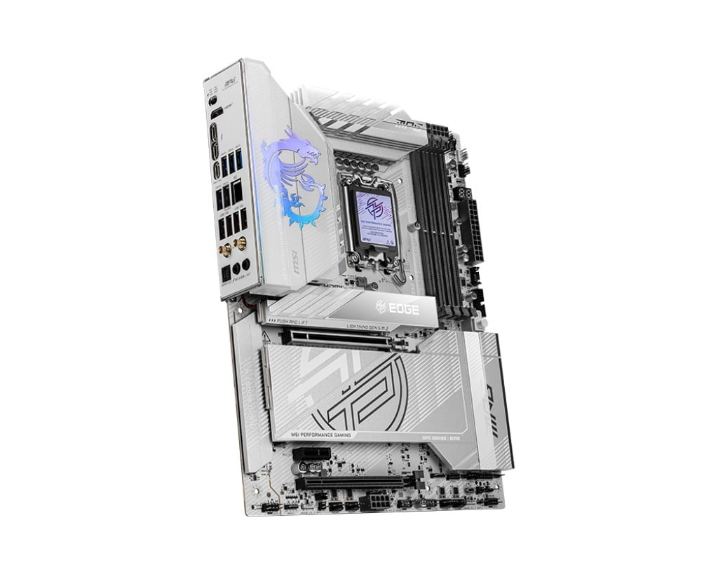 MSI MPG Z890 EDGE TI WIFI7 DDR5 HDMI-DP TYPEC PCIE 5.0 1851p ATX