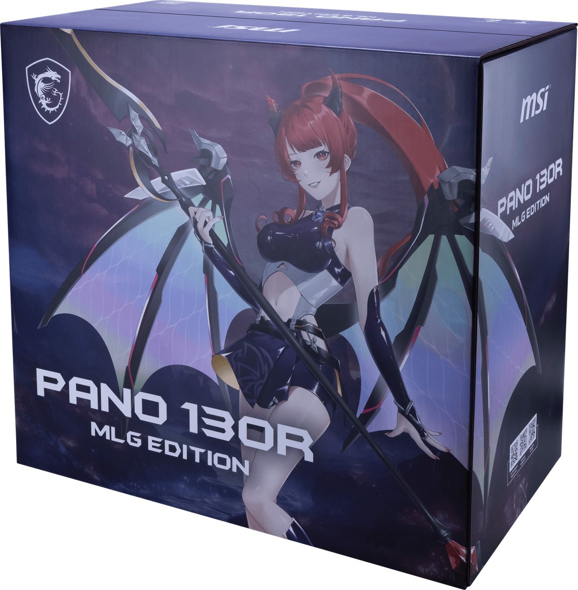 MSI PANO 130R MLG EDITION Gaming Mid-Tower PC Kasası Kırmızı-Siyah