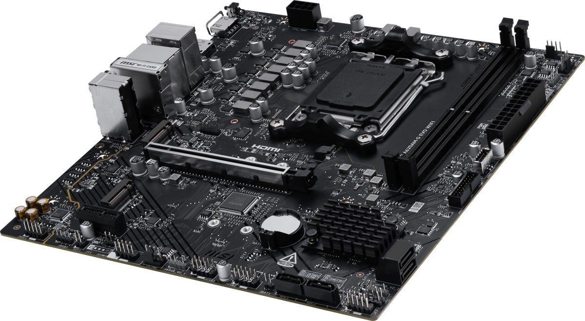MSI PRO A620AM-G EVO WIFI6E DDR5 HDMI-DP PCIE 4.0 AM5 mATX