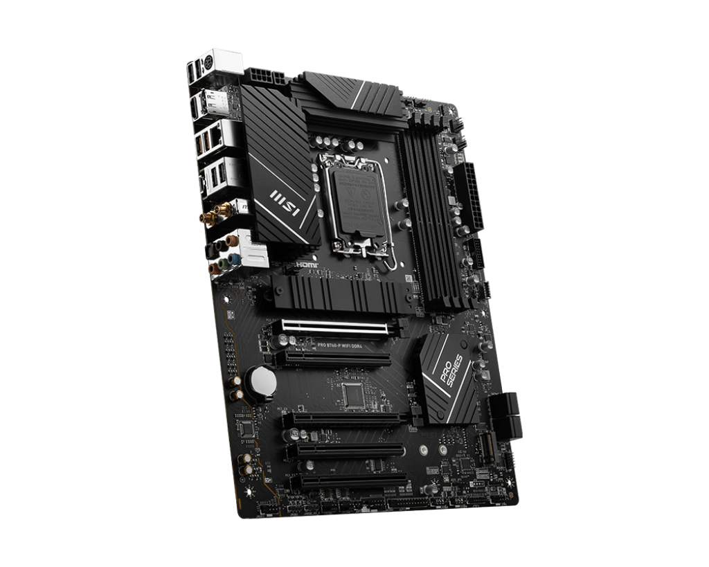 MSI PRO B760-P WIFI6E DDR4 HDMI-DP TYPEC PCIE 4.0 1700p ATX