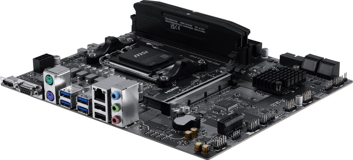 MSI PRO B850M-E EVO DDR5 HDMI-DP PCIE 5.0 AM5 mATX