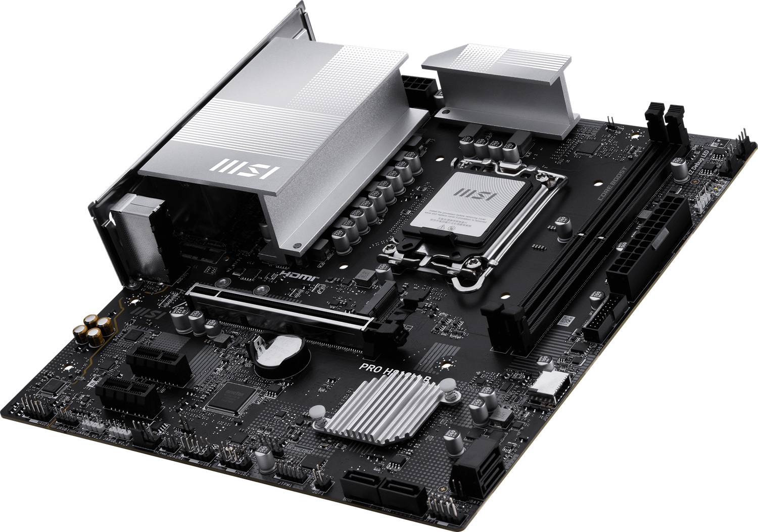 MSI PRO H810M-B DDR5 HDMI-DP PCIE 4.0 1851p mATX