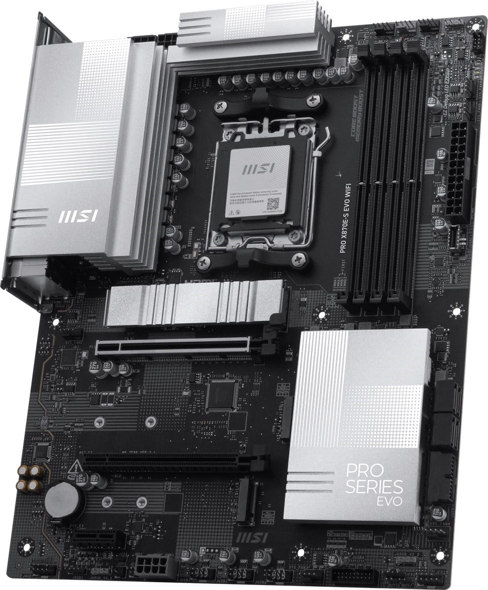 MSI PRO X870E-S EVO WIFI7 DDR5 HDMI-DP TYPEC PCIE 5.0 AM5 ATX