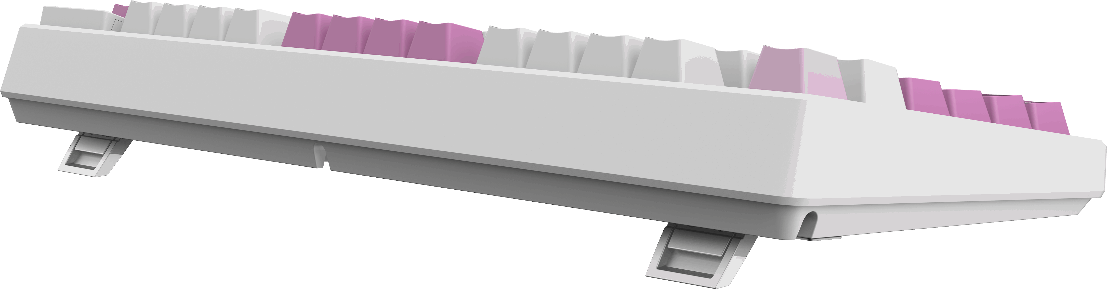 MSI Q TR GG Forge GK600 TKL Violet Switch Mekanik Beyaz/Mor Oyuncu Klavyesi