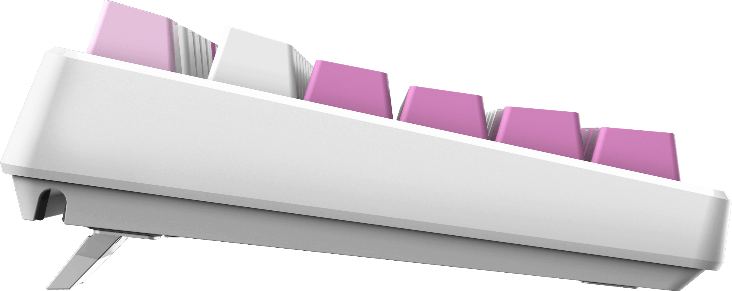 MSI Q TR GG Forge GK600 TKL Violet Switch Mekanik Beyaz/Mor Oyuncu Klavyesi