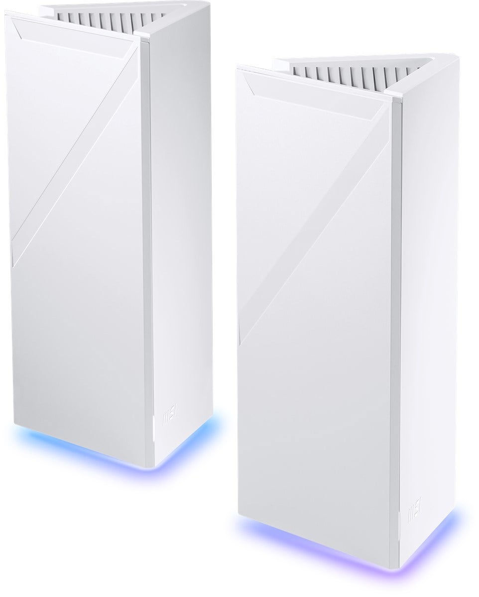 MSI ROAMII BE PRO MRBE110 WIFI7 BE11000 Ev Ofis Router 2'li Paket
