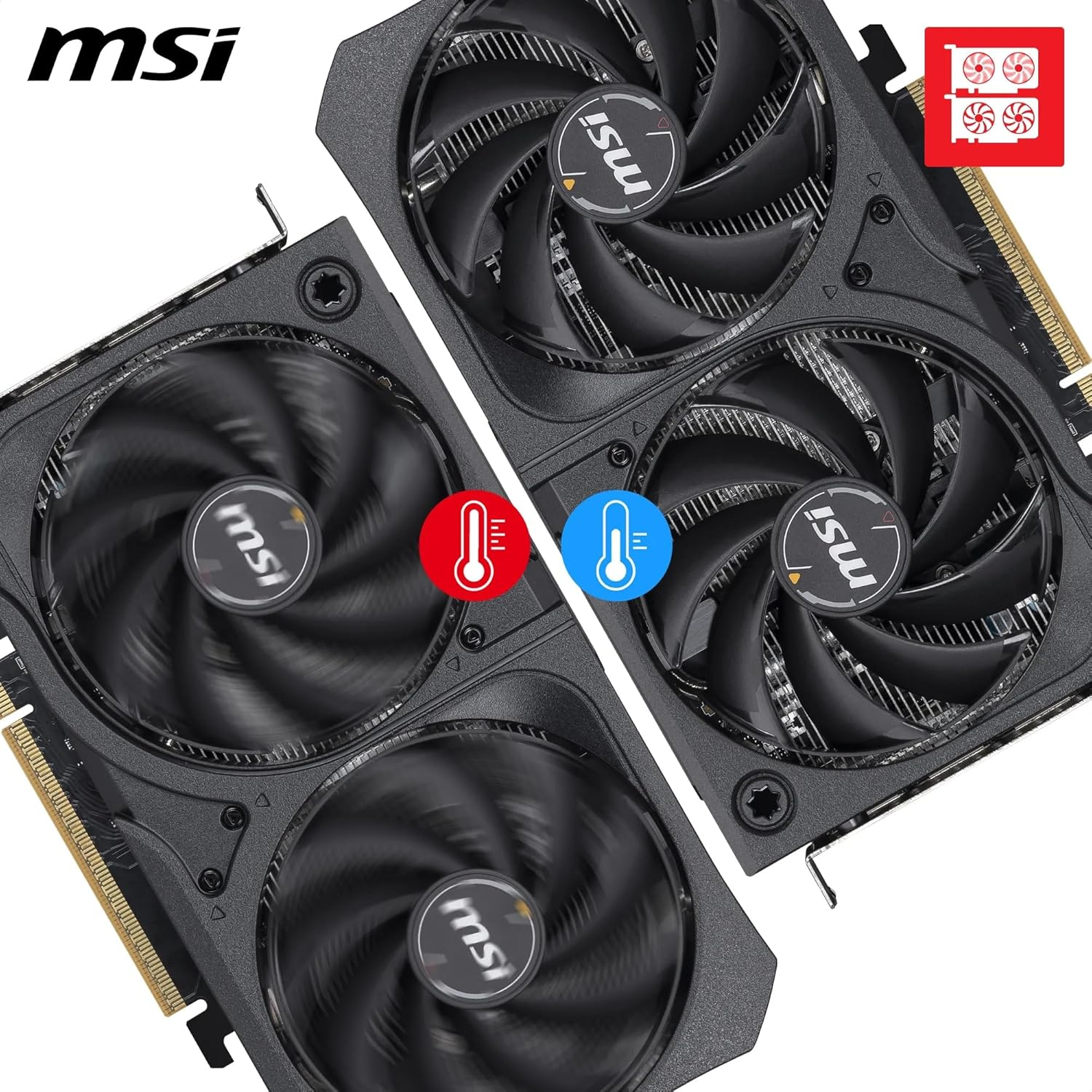 MSI RTX 5050 8G Shadow 2X OC G5050-8S2C 128 Bit GDDR6 8 GB Ekran KartıMsiEkran KartıB07136