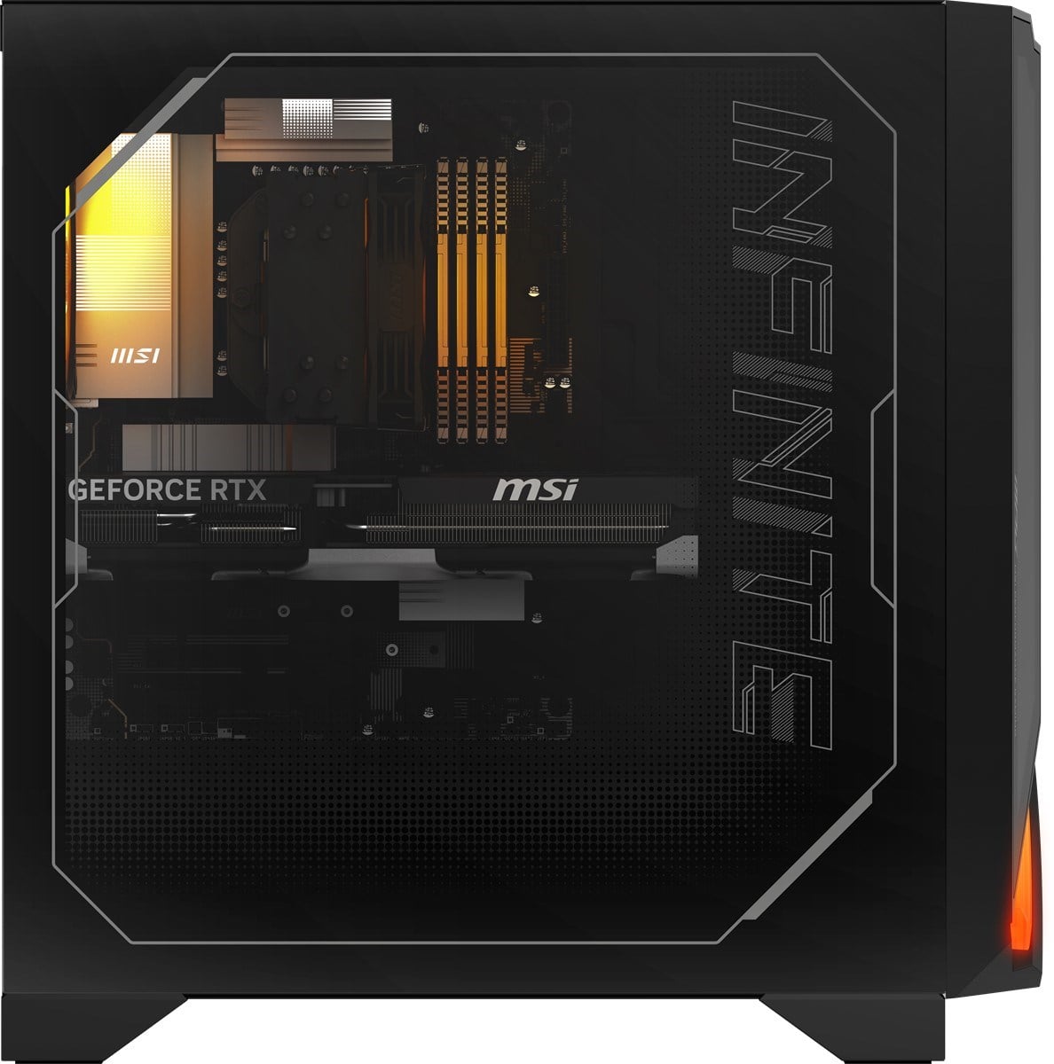 MSI RYZEN 7 9700X-32GB DDR5 RAM-1TB NVME-12GB RTX5070-W11H / MPG INFINITE Z3 9NVPR7-105EU GAMING PC