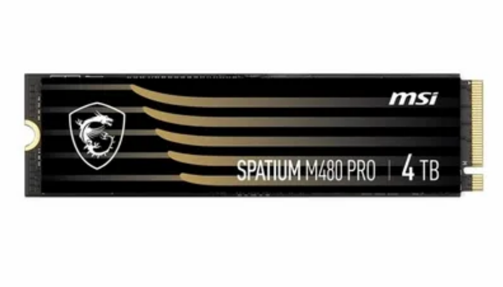 MSI Spatium M480 Pro 4TB PCIe 4.0 NVMe M.2 7400/70MsiYeni ÜrünlerADAD6MSI0017