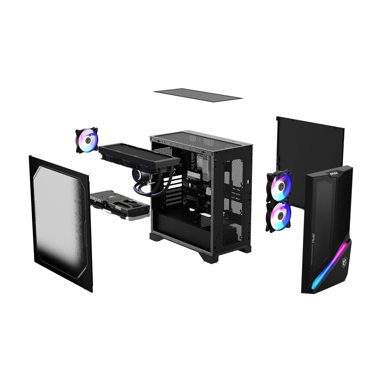 MSI ULTRA 7 265K-32GB DDR5 RAM-1TB NVME-16GB RTX5070TI-W11H GAMING PC / MPG INFINITE X3 AI 2NVR7-230TR
