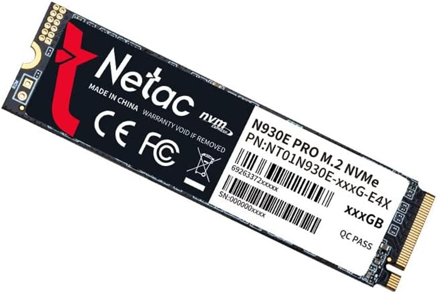 Netac 1Tb N930E Pro NT01N930E-001T 2130-1720 MB-S M.2 NVMe SSD