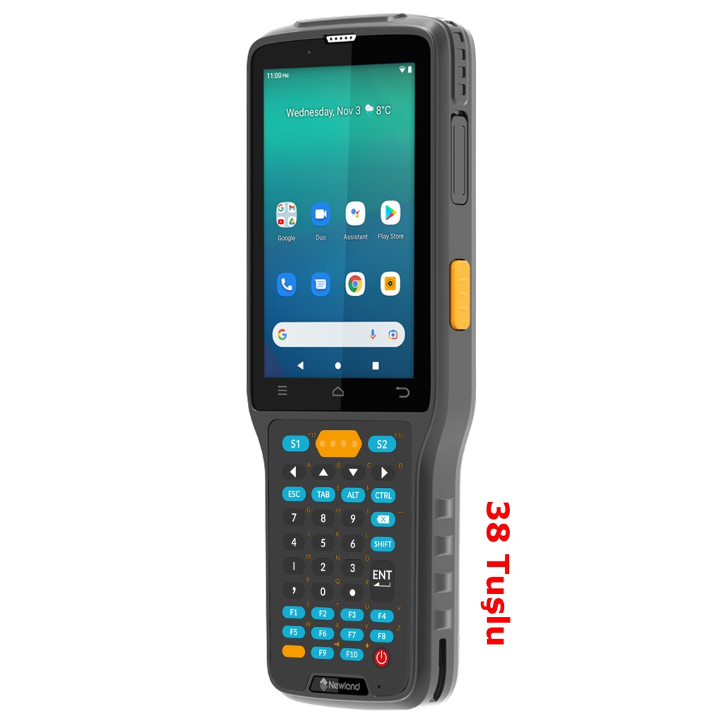 NEWLAND N7-PRO-W4-S3, Cachalot Pro II, Android 11, WiFi, Bluetooth, 4 GB RAM, 64 GB ROM, 2D Karekod, 4