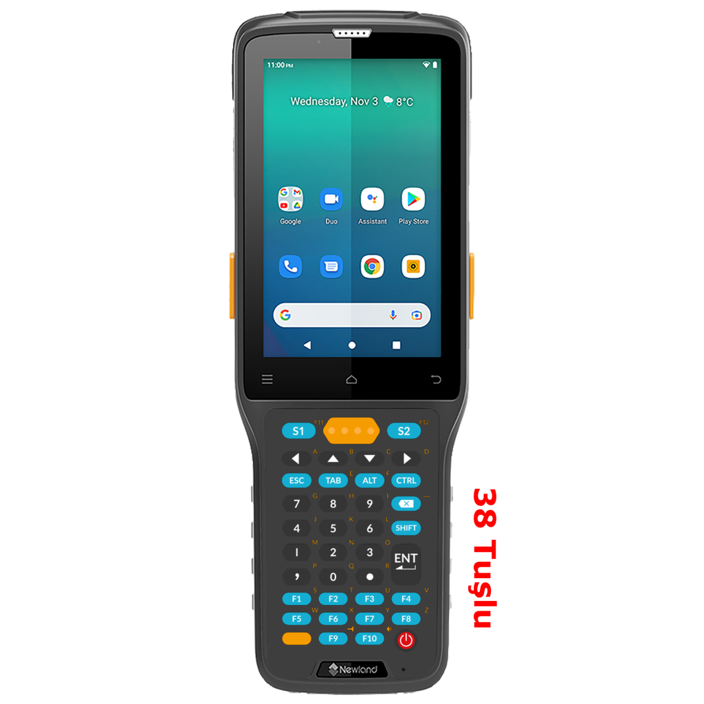 NEWLAND N7-PRO-W4-S3, Cachalot Pro II, Android 11, WiFi, Bluetooth, 4 GB RAM, 64 GB ROM, 2D Karekod, 4
