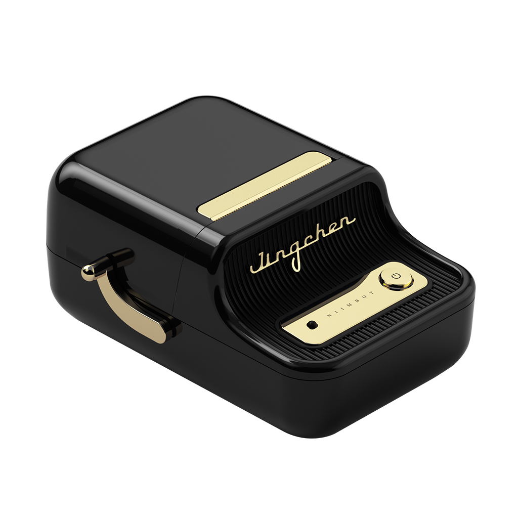 NIIMBOT B21, Taşınabilir, Mürekkepsiz, Termal Etiket Yazıcı (Bluetooth, Type-C) Siyah
