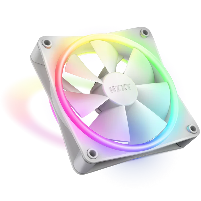 NZXT 140MM RF-D14SF-W1 F140 RGB Duo Single Kasa Fanı Beyaz
