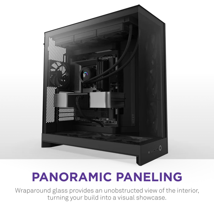 NZXT H9 FLOW CM-H92FB-01 Gaming Mid Tower PC Kasası