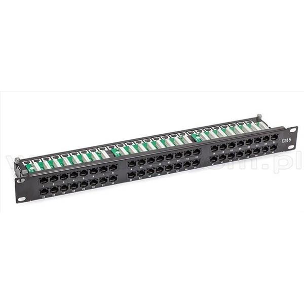 ODS 50port Telefon Patch Panel 10C-SB1U50PCAT3-RL1A