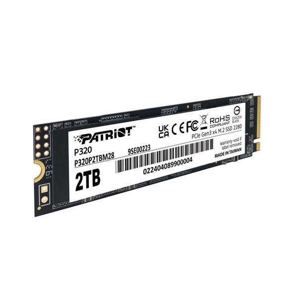 PATRIOT 2TB P320 P320P2TBM28 3000-2200MB/s M2 NVME GEN4 DİSK