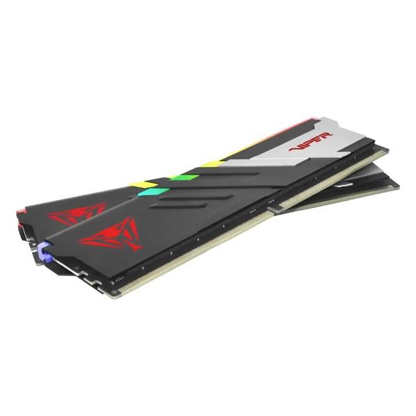 PATRIOT 32GB (2X 16GB) DDR5 6000MHZ CL30 RGB DUAL KIT PC RAM VENOM PVVR532G600C30K 