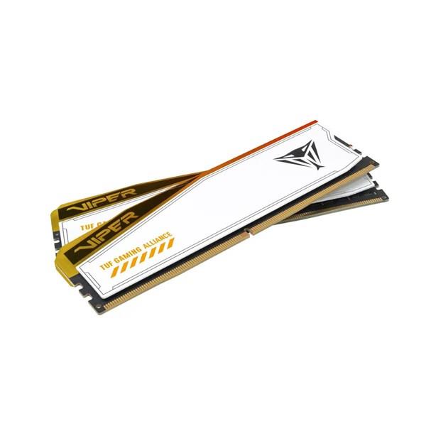PATRIOT 32GB (2X 16GB) DDR5 6000MHZ CL36 RGB DUAL KIT PC RAM VIPER ELITE 5 TUF PVER532G60C36KT 