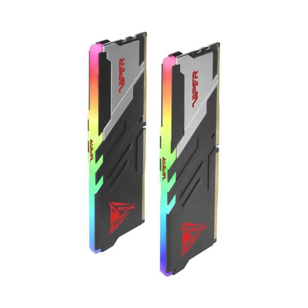 PATRIOT 32GB (2X 16GB) DDR5 6200MHZ CL36 RGB DUAL KIT PC RAM VENOM PVVR532G620C40K 