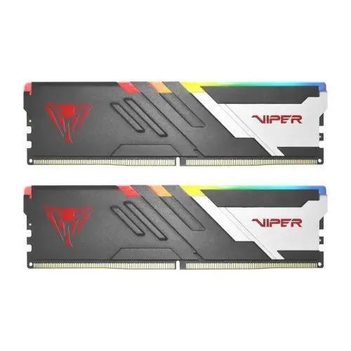 PATRIOT 32GB (2X 16GB) DDR5 6400MHZ CL32 RGB DUAL KIT PC RAM VENOM PVVR532G640C32K 