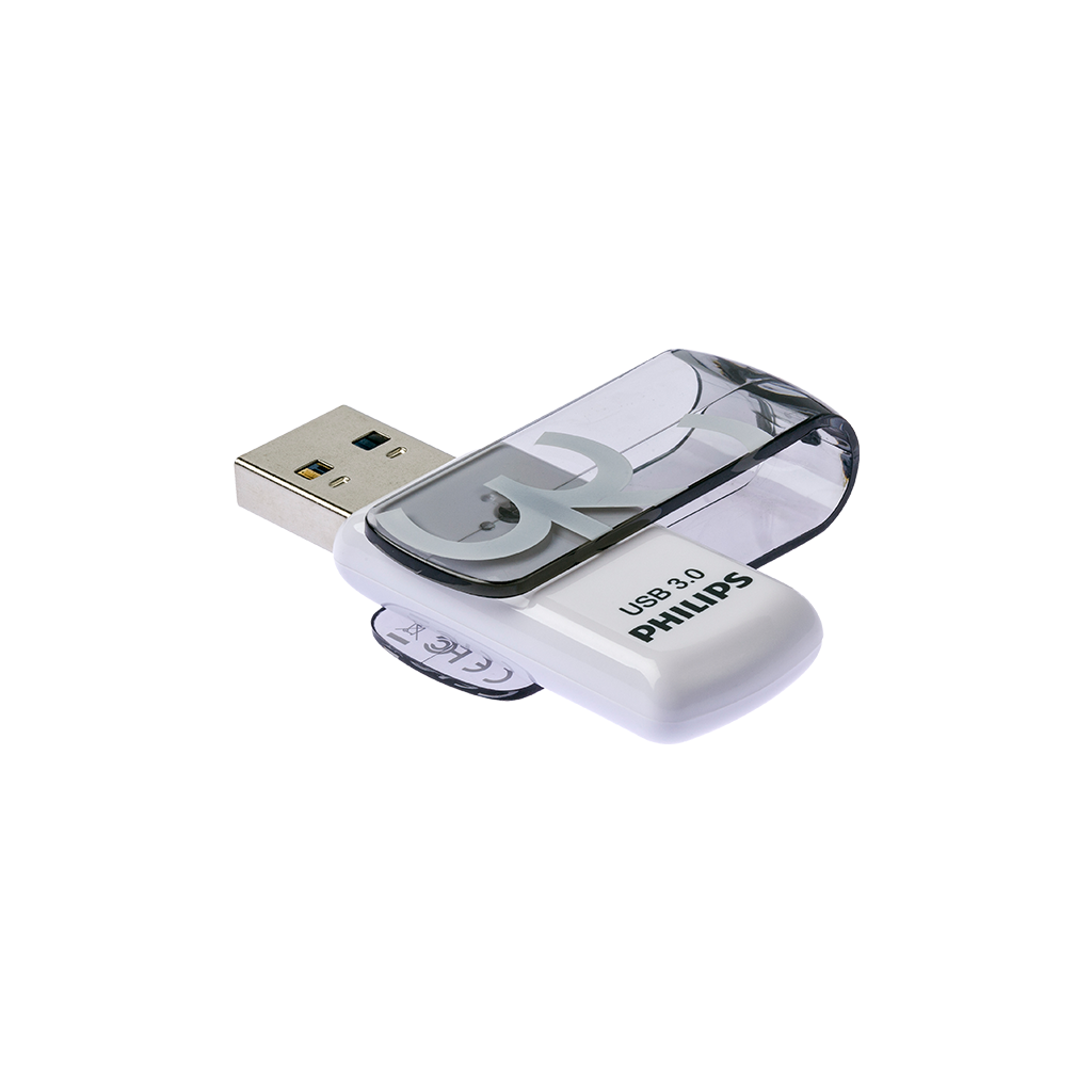 PHILIPS FM32FD00B, 32GB, USB 3.0, Vivid, Gölge Grisi, Flash Disk
